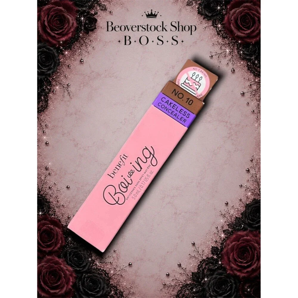 New NIB Benefit Boi-ing Cakeless Concealer No. 10 Full Size 5mL Waterproof